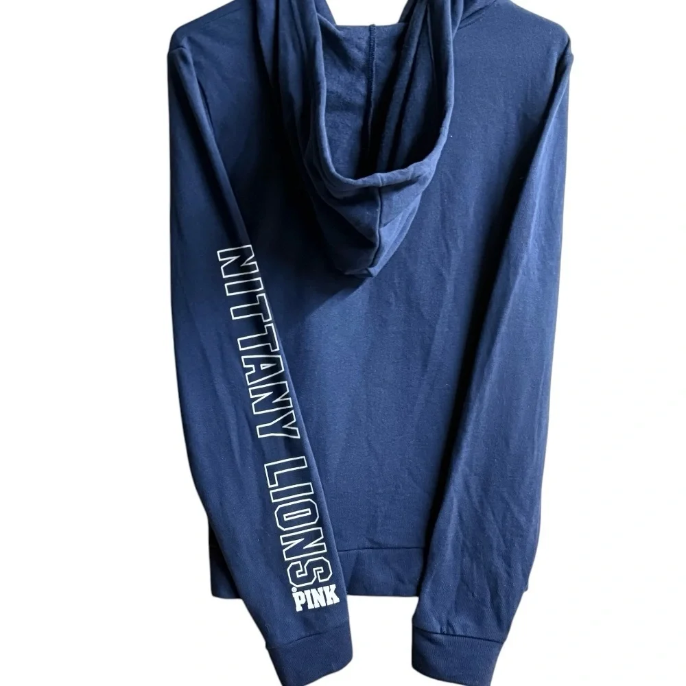 PINK Victoria's Secret Penn State Zip-Up SZ M ~ NEW - Picture 4 of 12